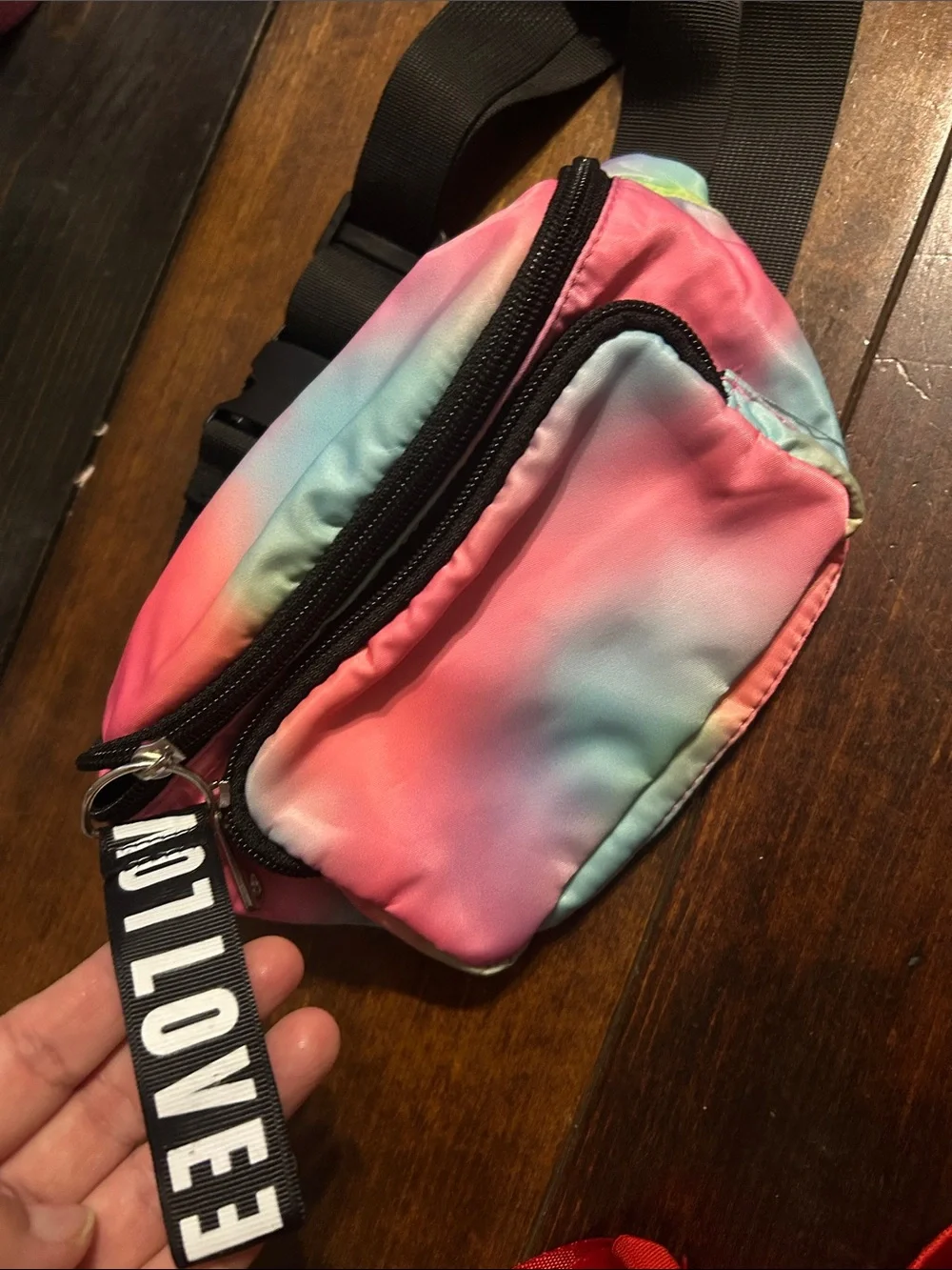 Hello Kitty Red Bow Kids Fanny Pack with All-Over Logo